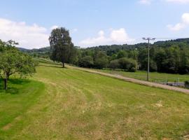 Ferienwohung mit Blick auf die Pferdekoppel, hotell i Schotten