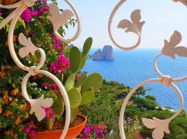 VILLA MARINA PICCOLA ai FARAGLIONI, vila v Capri