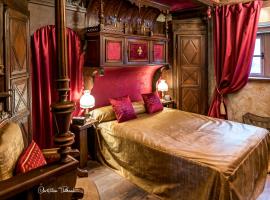 Suite Cardinale 40m2 chambre d' hôte du Mas Fabrègue, Bed & Breakfast in Servas