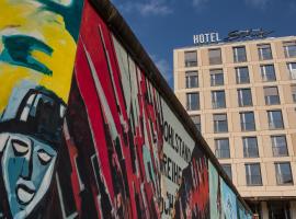 Schulz Hotel Berlin Wall at the East Side Gallery, k&aelig;ledyrsvenligt hotel i Berlin