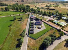 Las Cabañas, landsted i Vegaquemada