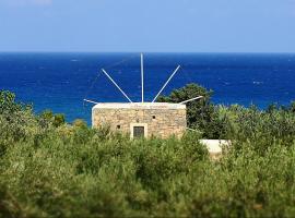 Authentic Cretan Stone Windmill, casa o chalet en Sitia