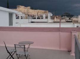 Androniki suite, viešbutis Atėnuose, netoliese – Doros Stratou Graikijos šokių teatras