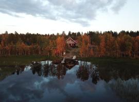 Tunturihuvila 1, lemmikkystävällinen hotelli kohteessa Vuontisjärvi
