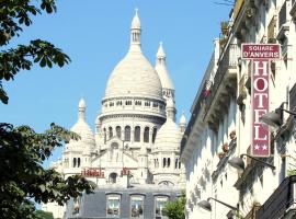 Hôtel du Square d'Anvers, hotell i Paris