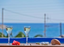 Sea View Apartments & Studios, hotell i Agia Anna Naxos