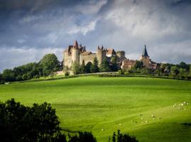 Le Domaine des Prés Verts Suites & Chambres avec Jacuzzi Privatif à Châteauneuf، فندق مع موقف سيارات في شاتونوف