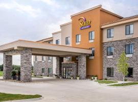 웨스트 디 모인에 위치한 호텔 Sleep Inn & Suites West Des Moines near Jordan Creek