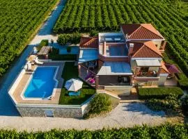 Cretan Vineyard Hill Villa