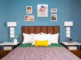 Uptown Suites Extended Stay Austin TX - Round Rock、オースティンにあるCountryside Place Shopping Mallの周辺ホテル