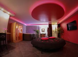 Nuit vip spa sauna privatif, hotel in Le Rove
