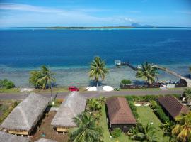Tahaa Village, hotel v destinaci Tapu' amu