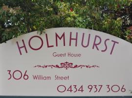 Holmhurst Guest House, отель типа «постель и завтрак» в городе Батерст