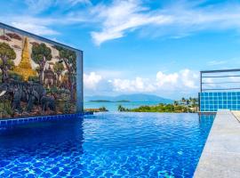 Celebrity Ocean View Villa Samui, hotell i nærheten av Den store Buddha-statuen i Bangrak Beach