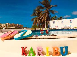Karibu Aruba Boutique Hotel, hotel in Palm-Eagle Beach