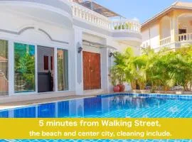 RATANA VILLA - PATTAYA HOLIDAY HOUSE WALKING STREET 7 bedrooms