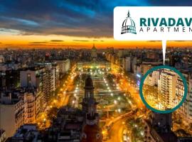 Rivadavia Apartment, hotel cerca de Avenida 9 de Julio y Avenida Corrientes, Buenos Aires