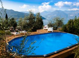 Villa Smeraldo: Sale Marasino'da bir tatil evi