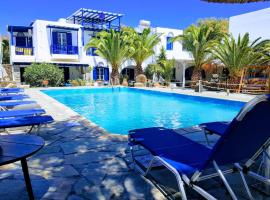Tinos apartments Zalonis, hotell i Agios Ioannis