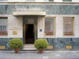 Hotel Brandenburger Hof, hotel u četvrti Altštad-Nord, Keln