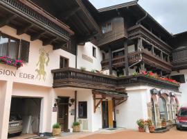 Pension Eder - Joker card included in summer, 3hvězdičkový hotel v Saalbachu