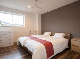 Hakuba Downtown Apartments, camera con cucina a Hakuba