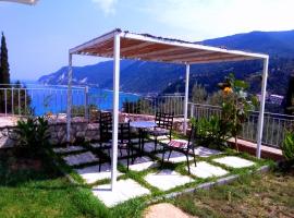 Vila Deep Blue-apartment Selana sea view, family hotel in Agios Nikitas
