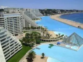 SAN ALFONSO DEL MAR-PRECIOSO DEPARTAMENTO Y VISTA