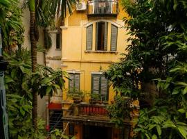 French-styled house, hotel with parking in Hanoi