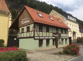 Ferienhaus Montana, günstiges Hotel in Bad Schandau