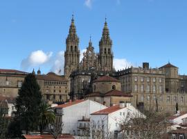 Hostal Costa Azul, hotell i Santiago de Compostela