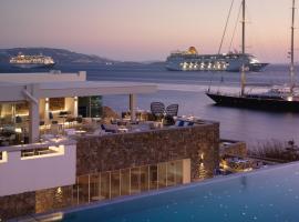 Mykonos Riviera Hotel & Spa, a member of Small Luxury Hotels of the World, hotel i Tourlos