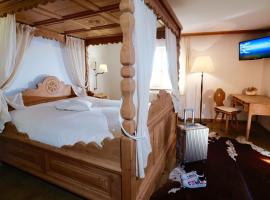 H&ocirc;tel de Ville, romantični hotel v mestu Gruy&egrave;res