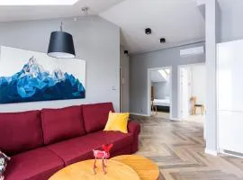 Apartament DOMANIS z widokiem na góry