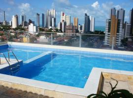 Lindo flat sem custos adicionais, hotell nära Frasqueirão Stadium, Natal