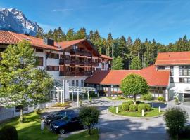 Hotel am Badersee, romantic hotel in Grainau