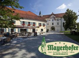 Hotel Mayerhofer, hotell sihtkohas Aldersbach