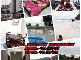 Bonda Seaview Homestay โรงแรมในKampung Saberang Balok