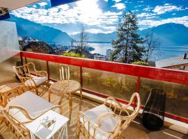 Terrace with Lake & Mountain View, hotell med parkeringsplass i Montreux