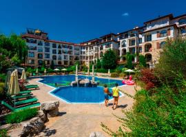 Esteban VIP Residence Club, hotelli Nesebarissa lähellä maamerkkiä Aqua Paradise -vesipuisto