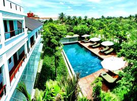 La Residence Blanc D'Angkor, hotel s bazénom v Siem Reap