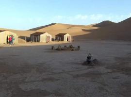 Bivouac Dune Iriki, glamping site in Foum Zguid