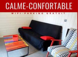 Joli petit T4 confortable au bord de leau, hotel na may parking sa Vieille-Brioude
