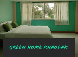 Green Home, hotelli kohteessa Khao Lak