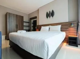 Spacious and Artsy Studio Apartment at Brooklyn Alam Sutera By Travelio