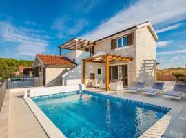 Villa Diomedes with the sea view and the pool