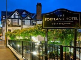 The Portland Hotel Wetherspoon, hotel Chesterfieldben