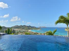 Mystique luxury villa at the heart of the island, hôtel à Gustavia