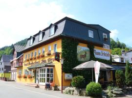 Landhotel Zum Hirsch, отель в городе Unterweißbach