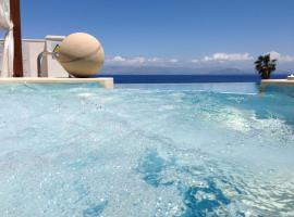 Ionian Pearl Luxury Spa Villa, hotel in Mesongi